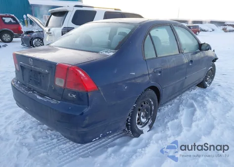 2004 Honda Civic Lx from USA, damaged, VIN 2HGES16554H501266
